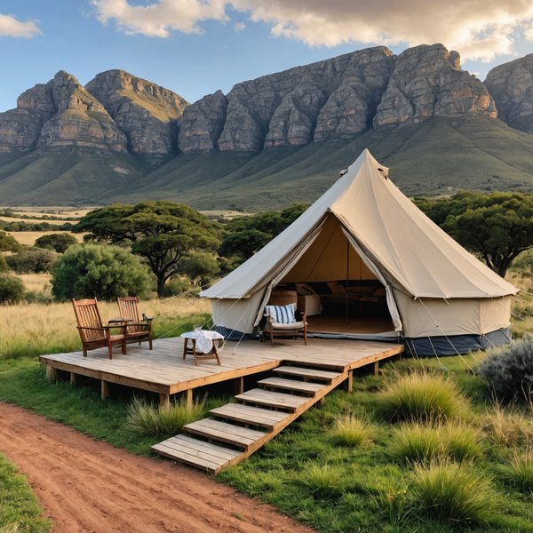 Où trouver les meilleures expériences de glamping en Afrique du Sud?